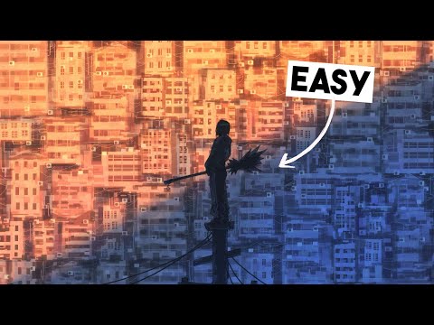 How To Paint Dramatic Lighting - Easy Art Tutorials