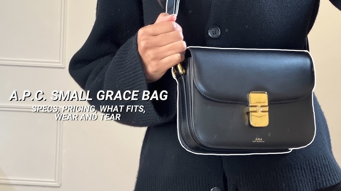 A.P.C, DEMI LUNE / HALF MOON Shoulder Bag, Quick Review & What Is In My  Bag