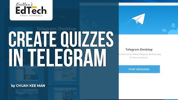 How to Create Quizzes and Comprehension Exercises Using Telegram