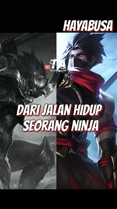 Percakapan Hero Hanzo Dan Hayabusa Mobile Legends #shorts