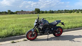 2021 Ducati Monster Termignoni Exhaust vs Stock!