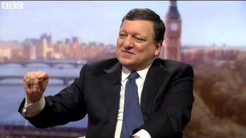 Jose Manuel Barroso on Scottish Independence and the European Union