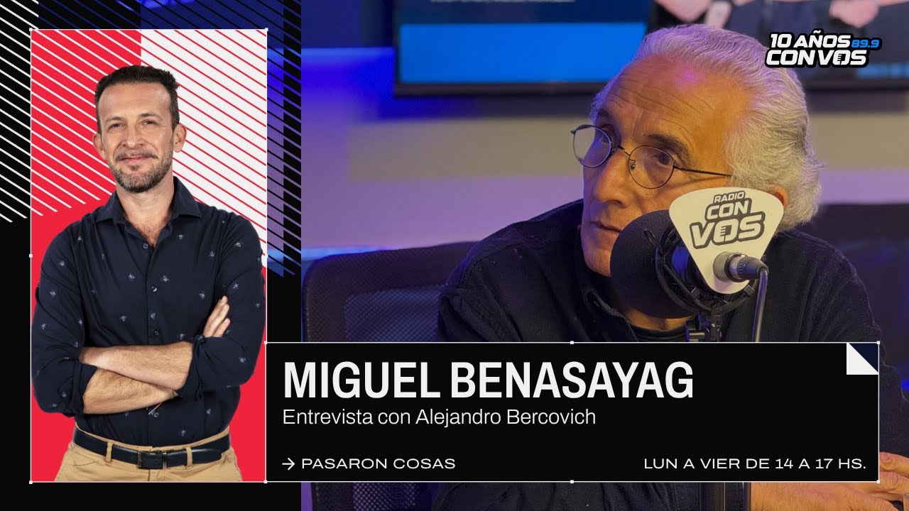 Miguel Benasayag, filósofo y psicoanalista en 