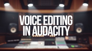 VOICE EDITING IN AUDACITY