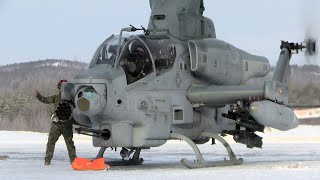 HMLA 269 Snowy Flight Ops   CR22