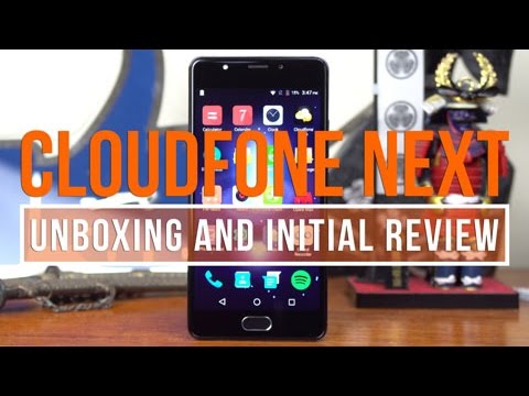 Unboxing and Initial Review: Cloudfone Next