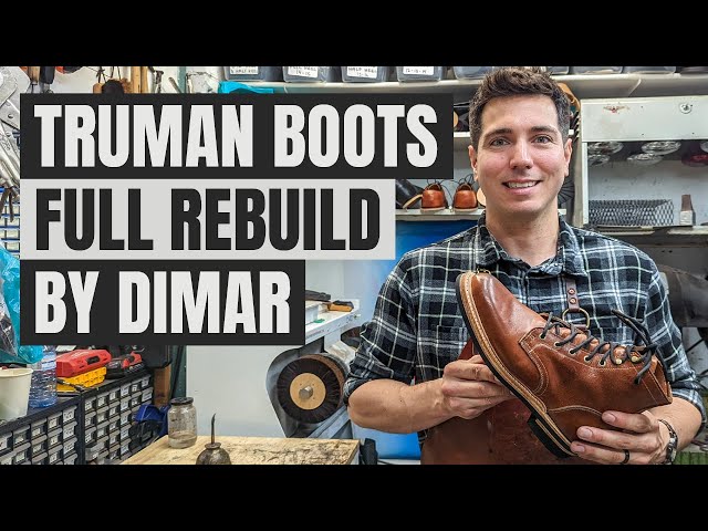 Truman Boots Full Rebuild By Dimar Shoe Repair class=