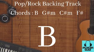 Backing Jam track |B Major| Pop Rock Soul