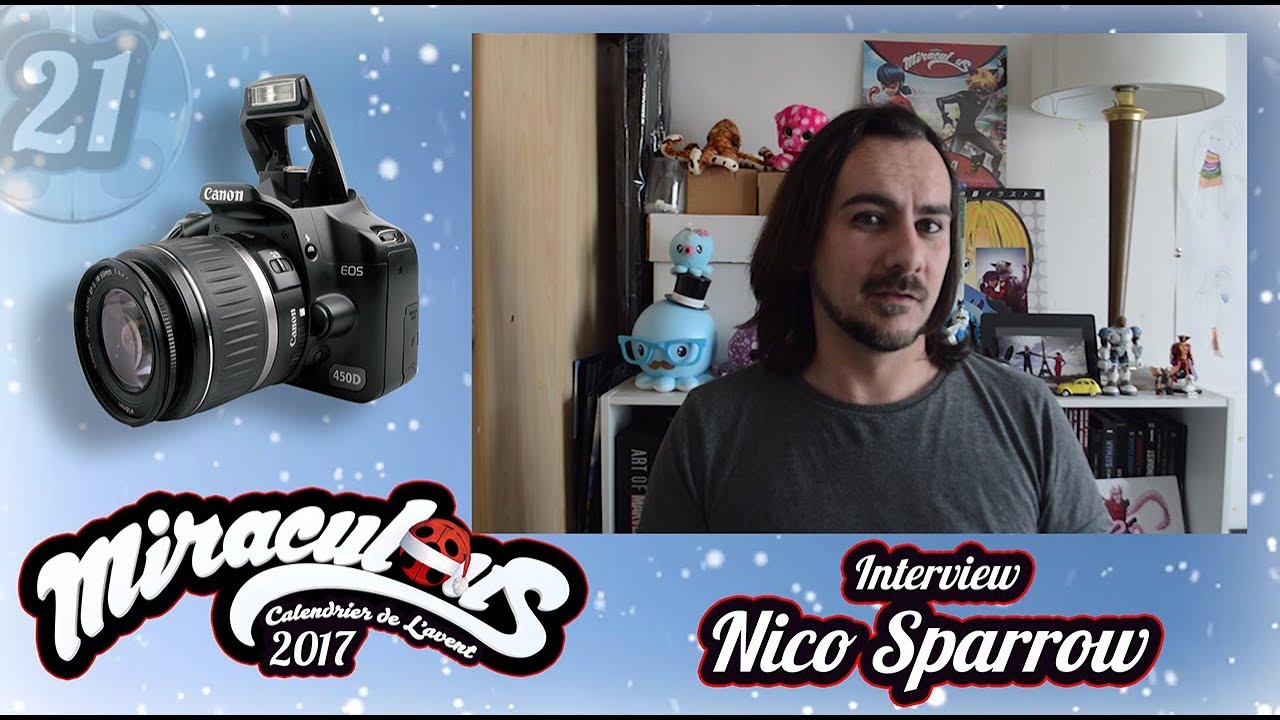 Calendrier de l'avent "MIRACULOUS" - 2017 [21 Dec] Interview Nico Sparrow