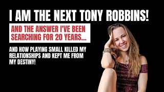 I am the Next Tony Robbins | And the Answer I've Been Searching For 20 Years | Motivational speech by Nichole Aceituno 154 views 2 years ago 33 minutes