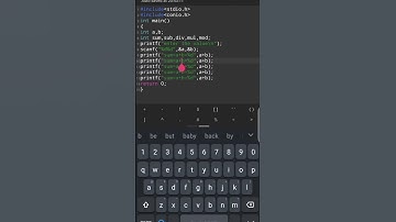 Simple calculator by C language || #code #shorts #coding