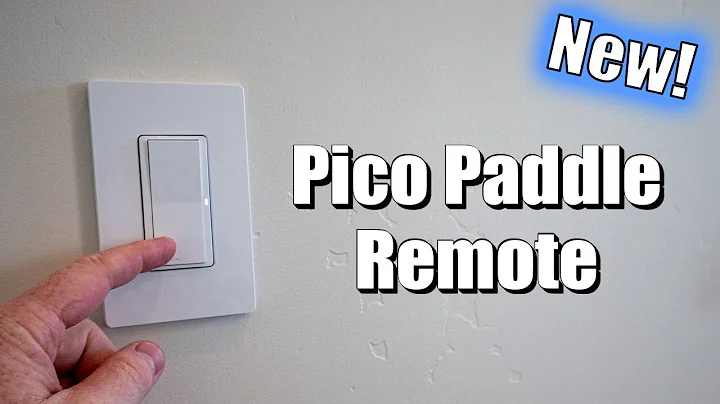 Fügen Sie überall einen Lichtschalter hinzu mit der neuen Pico-Paddel-Fernbedienung