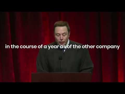 Elon musk commencement