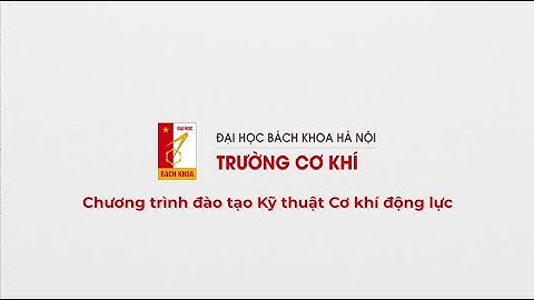Kỹ thuật Cơ khí động lực - TE2- HUST