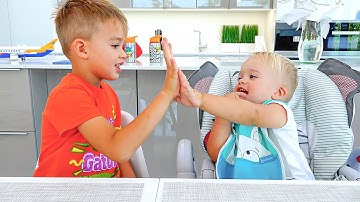 Niki ingin menjadi saudara yang baik untuk Chris dan lebih banyak video lucu untuk anak-anak