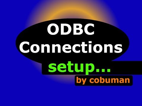 Desktop Support, How to Setup ODBC Driver Connection and Authentication