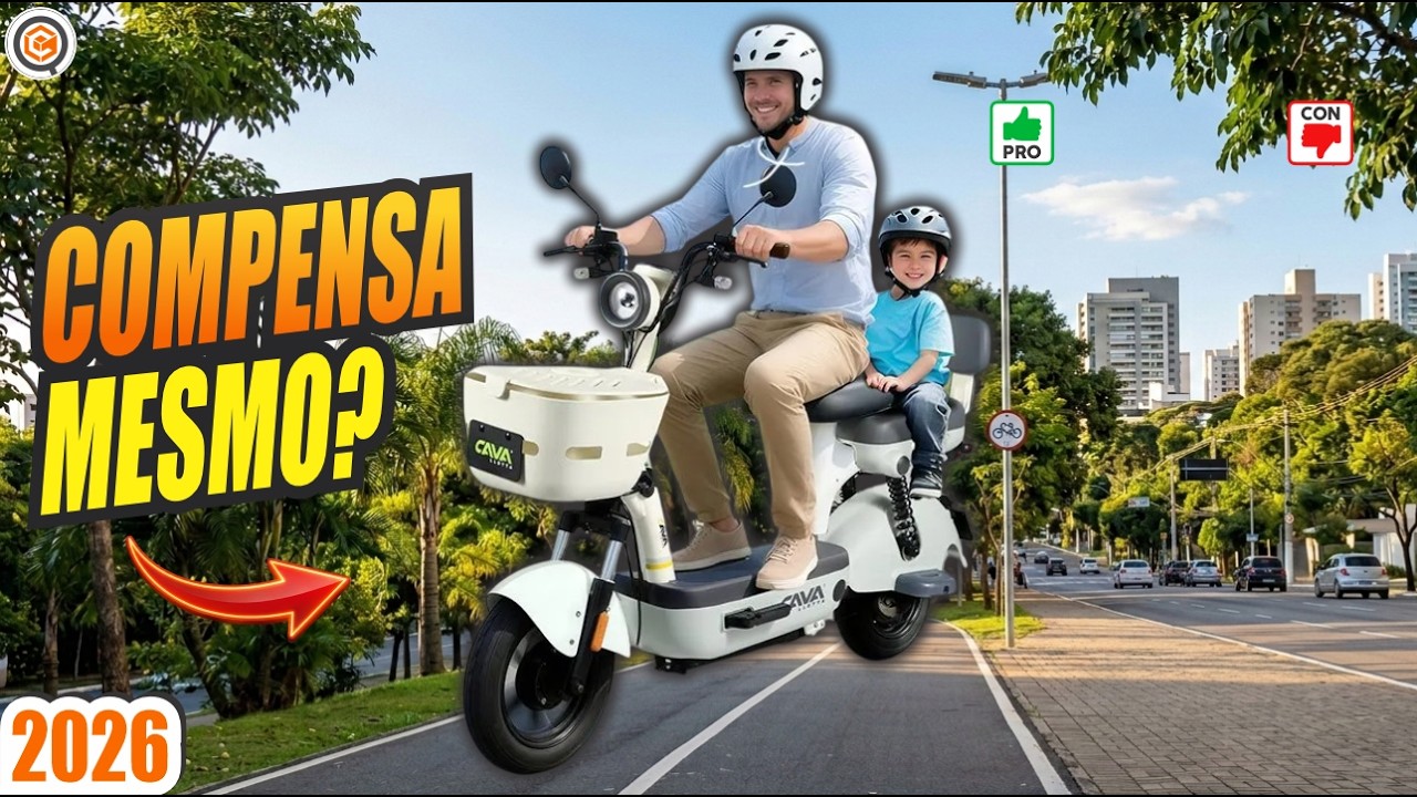 Cavalletta C3: 800W e SEM CNH! A Melhor Elétrica para Fugir do Trânsito?