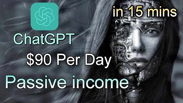 Make $90 Per Day Using Chat GPT And Pictory AI | YOUTUBE Automation