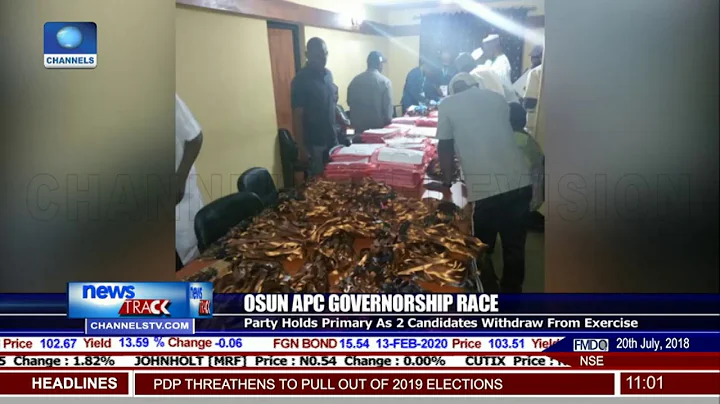 APC Holds Osun Governorship Primary, SSG, Two Others Withdraw
