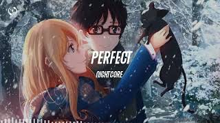 [1hour loop] Nightcore - Perfect (Lyrics)