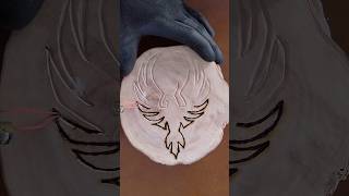Carving & Woodburning a Phoenix