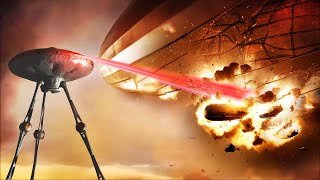 War Of The Worlds Explained: Tripod Vs Zeppelin - Unmade Harryhausen Film Scene