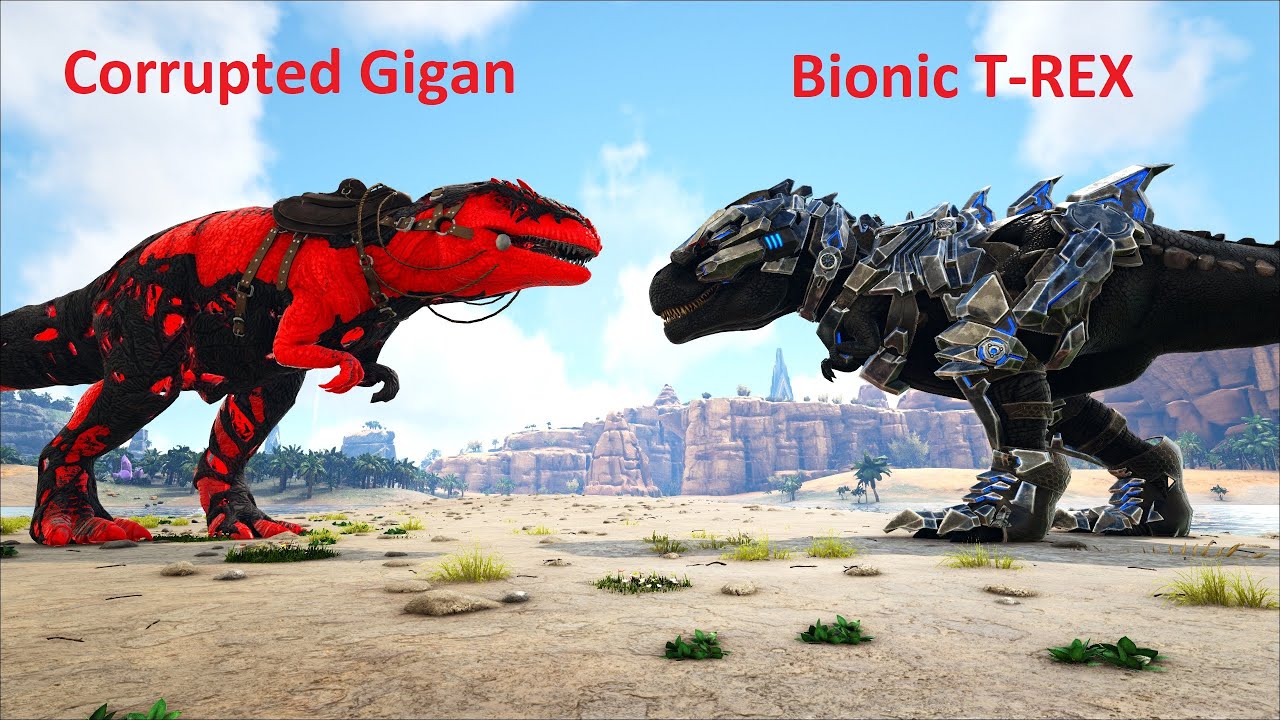 ARK: Crystal Isles #19 - Mình Bắt Được Thêm Khủng Long Bạo Chúa Bionic ...