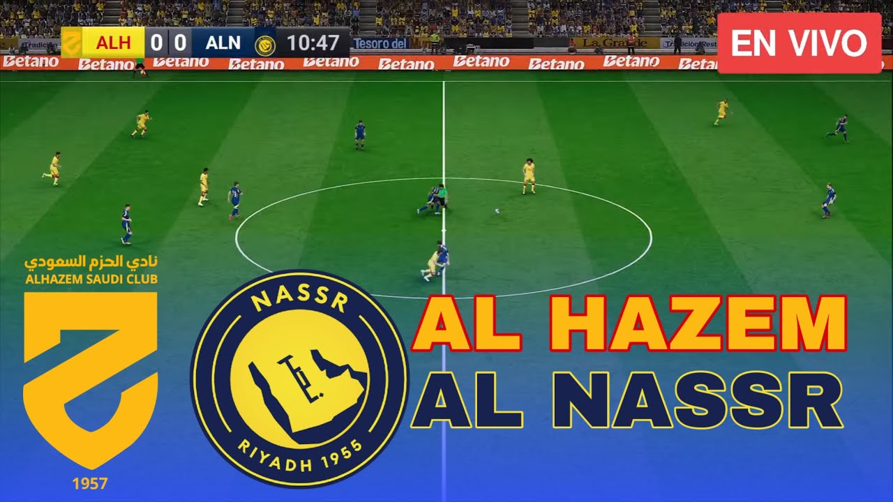 Al Hazem vs Al Nassr Saudi Pro League 2025 Match PES 2021 Simulation