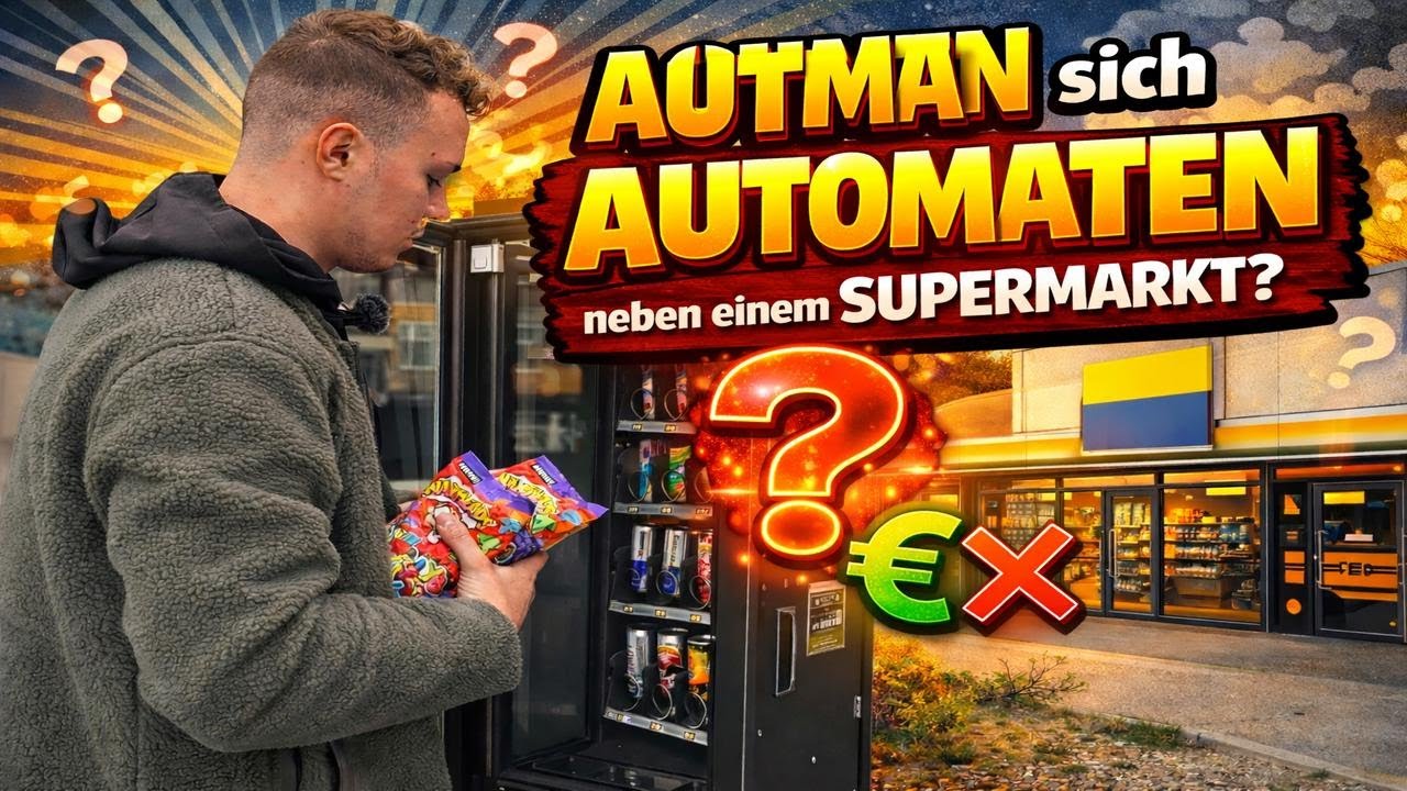 Automaten Stellplatz neben einem Supermarkt? Lohnt sich sowas ? - Vullis SnackKasten