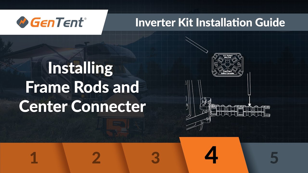 GenTent Inverter Kit Installation - Step 4 - Framing the Generator ...
