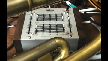 Hikari monos performing automatically with trumpet