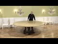 Extra Large Round Dining Table