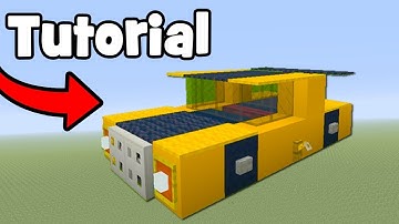 Minecraft Tutorial: How To Make Bumblebee (Car) Bumblebee (2018)
