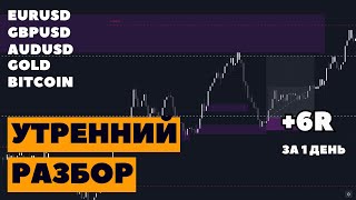 Утренний разбор BITCOIN, EURUSD, GBPUSD, GOLD 31.05