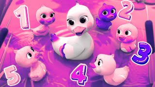 [1 Min Loop] Five Little Ducks Song for Newborn Babies 🐥 Soft Lullaby Nursery Rhyme to Sleep & Relax screenshot 5