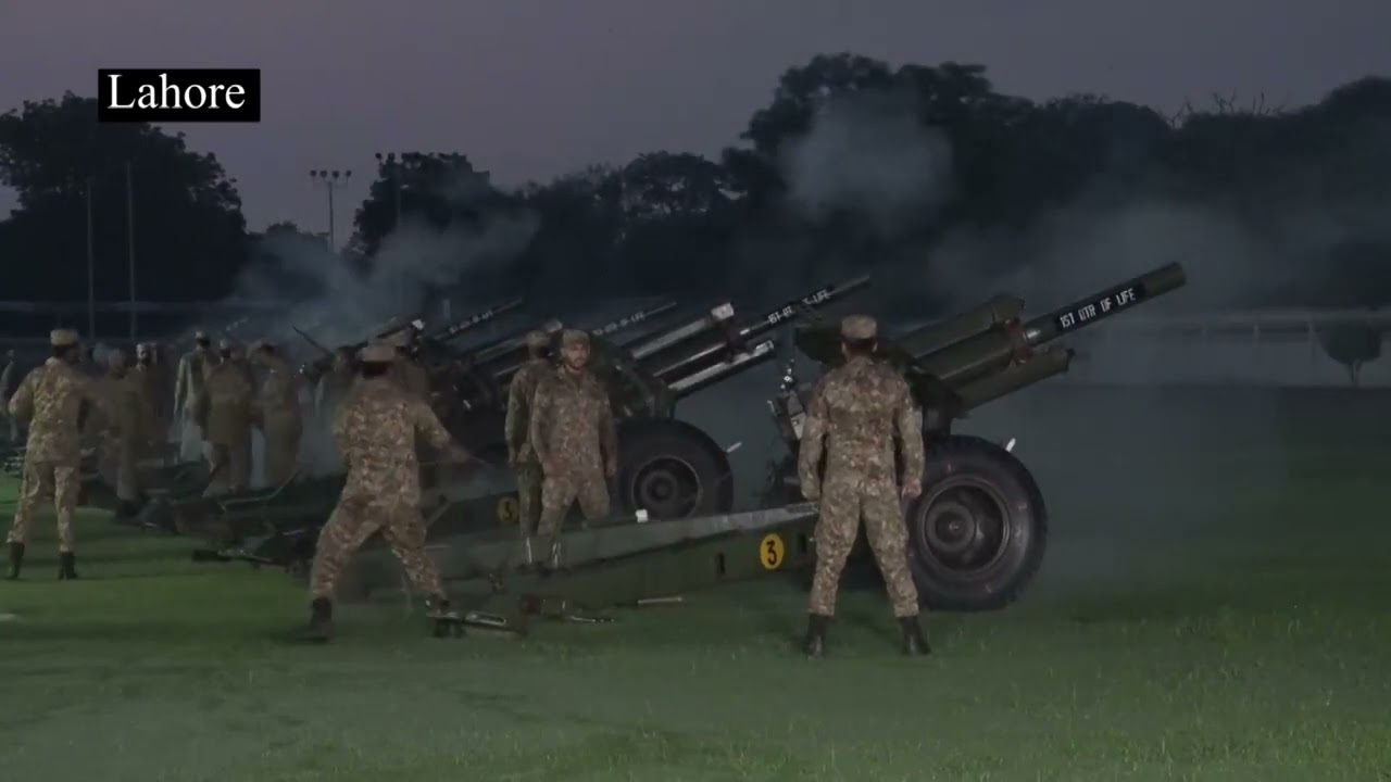 Pakistan Starting 14th Aug with 31 fire salami