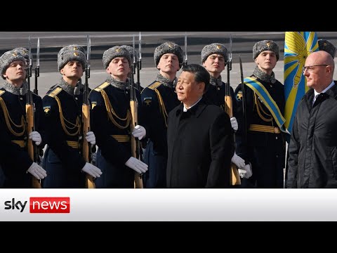 Ukraine war: Chinese President Xi Jinping lands in Moscow ahead of meeting with President Putin.