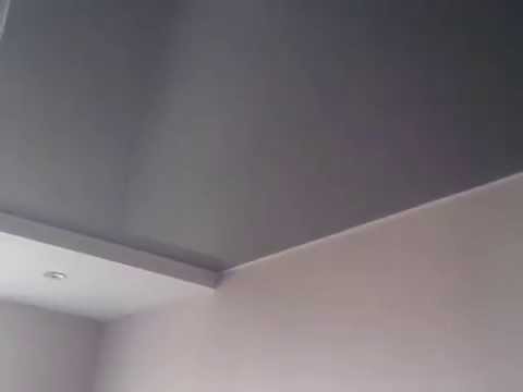 Серый Матовый Потолок Фото