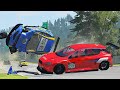 Realistic Racing Crashes #10 | BeamNG Drive
