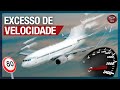 O que acontece se o AVIÃO PASSAR de sua VELOCIDADE MÁXIMA?