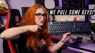 MSI VIGOR GK50 Keyboard Review - Low-Profile Contender!