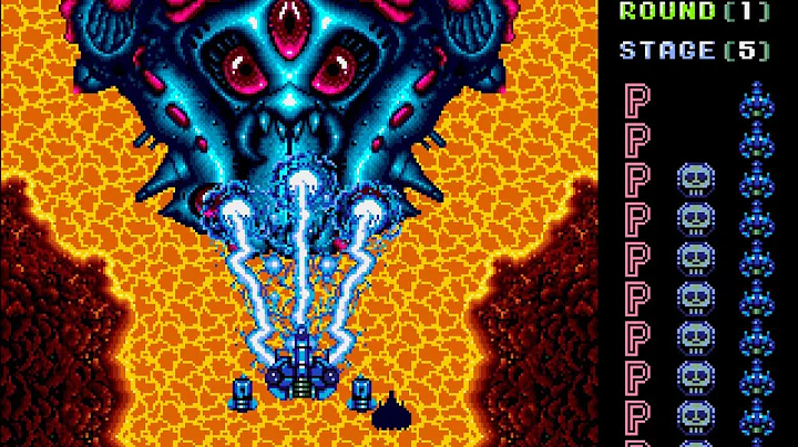 Truxton Longplay (Sega Genesis) [QHD]