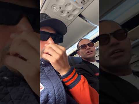 Kaio indignado porque o Tirullipa peidou no avião