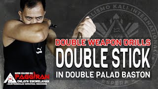 DOUBLE STICK PATTERN IN DOUBLE PALAD BASTON | FMA Arnis Kali Eskrima