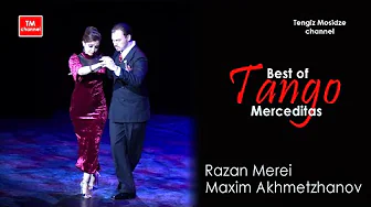 Tango dance performance. Merceditas 🕺💃Maxim Akhmetzhanov and Razan Merei with “Solo Tango Orquesta”.