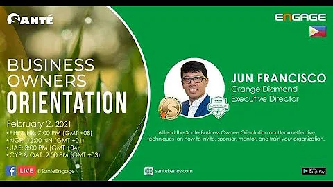 Sante Business Owners Orientation | February 2,202...