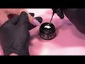 Fast Liner Gel ( Spider Gel )  and Glitter Spray Nail Art Tutorial
