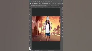 GTA Effect in Adobe Photoshop #photoshop #tutorial #shorts #photoediting #gta #effects #short
