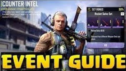 Counter Intel Event || New Rewards || Call Of Duty Mobile || Benjamin Girl