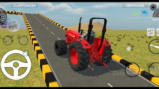 New Mahindra Tractor Mega Ramp Challenge - Car Game - Android Games - Gadi Wala Game - CGA 🥰#5